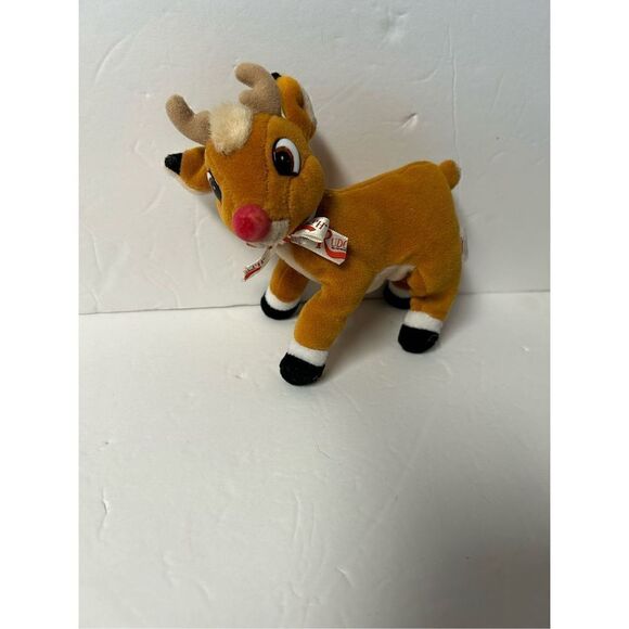 Rudolph the Red Nose Reindeer 7” plush - Picture 1 of 3